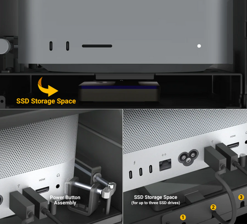 Sonnet xMac Studio 3U rackmount enclosure system Sonnet xMac Studio 3U rackmount enclosure system
